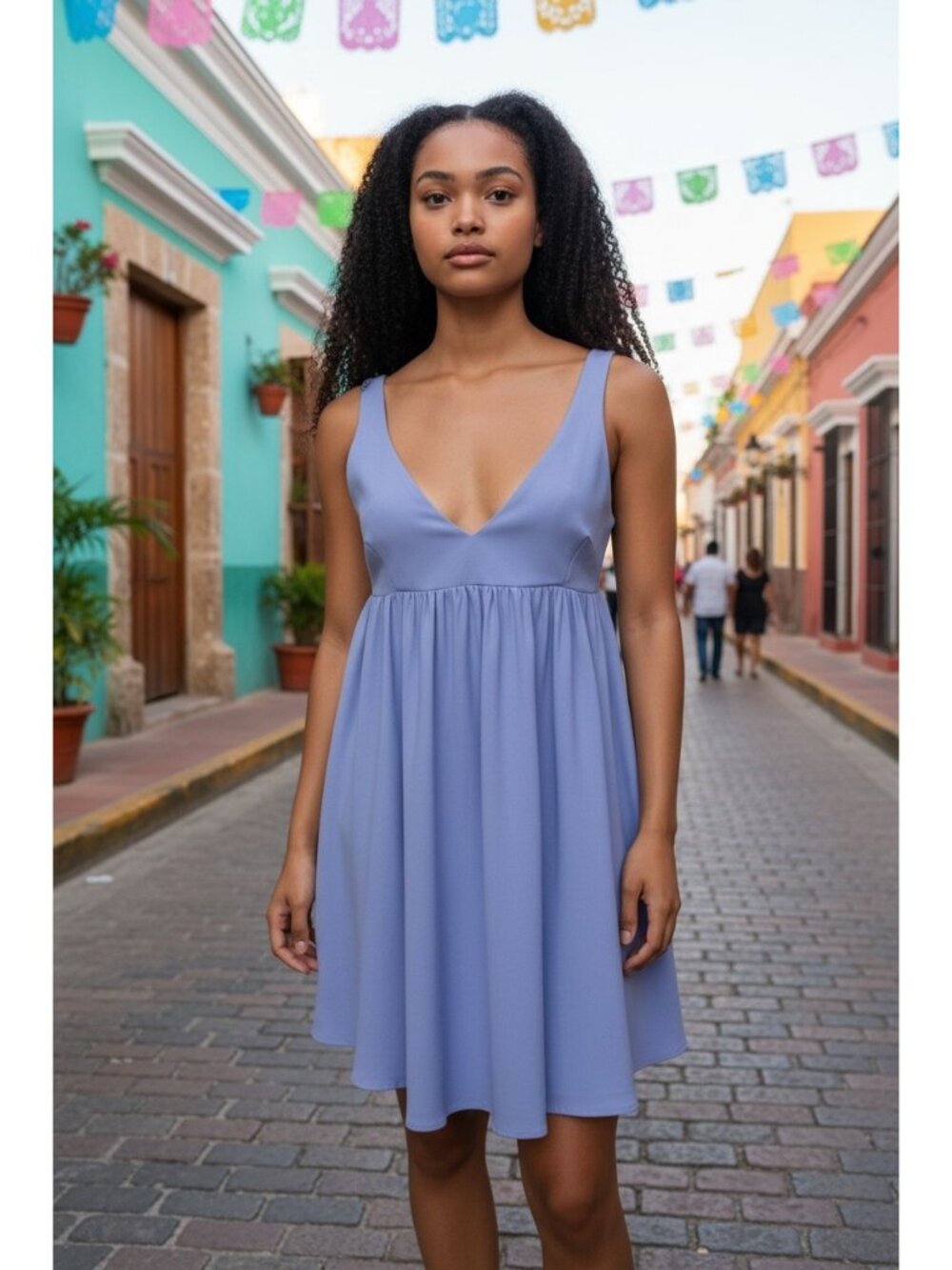 Amanda Uprichard Revolve Eloise Mini Dress M English Lavender